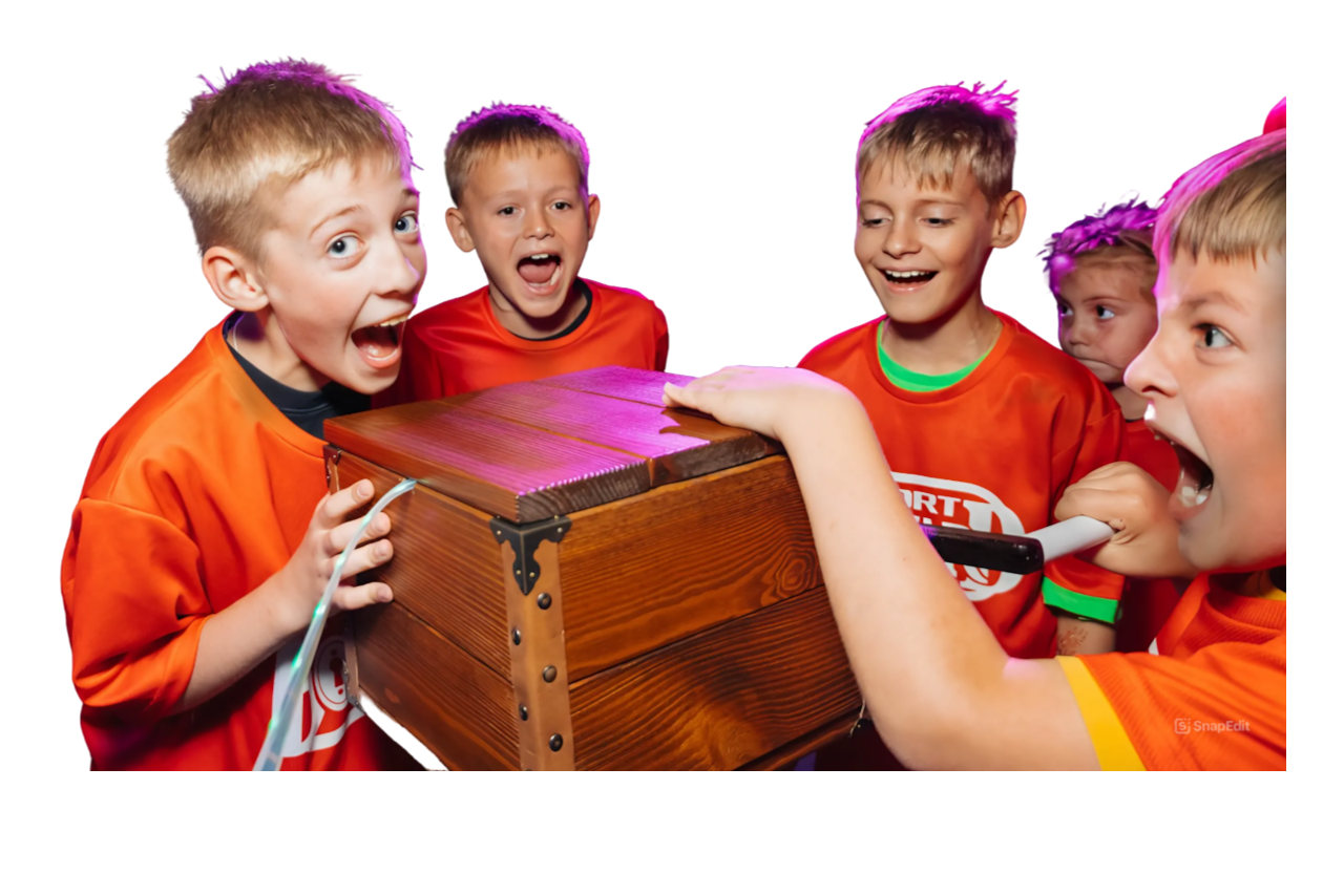 Детский день рождения  в стиле форт боярд